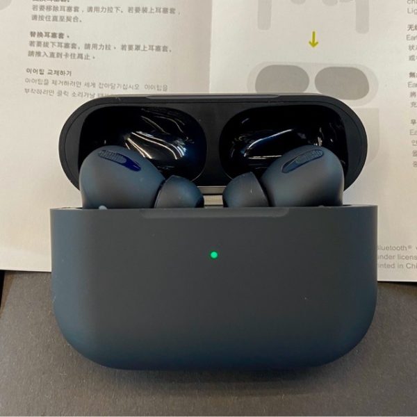 Black Pro 2 Wireless Earbuds – Bluetooth 5.1, Touch Control, Noise Cancelling, With Charging Case | Airpods