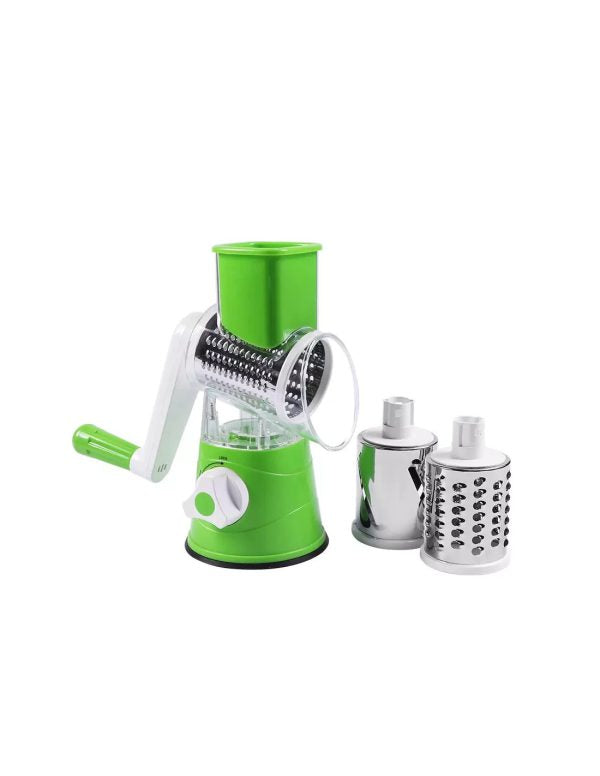 Drum Cutter Tabletop Drum Grater | Manual Vegetable Cutter Slicer & Grater | Multi-functional Kitchen Gadget