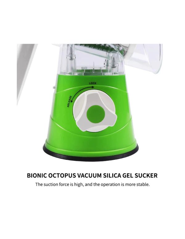 Drum Cutter Tabletop Drum Grater | Manual Vegetable Cutter Slicer & Grater | Multi-functional Kitchen Gadget