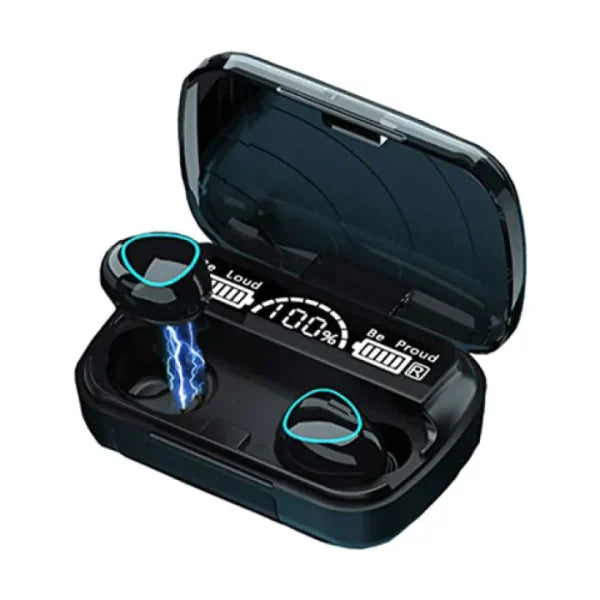 M10 Wireless Bluetooth Earbuds & Bluetooth Earphones Noise Cancellation Hifi Quality