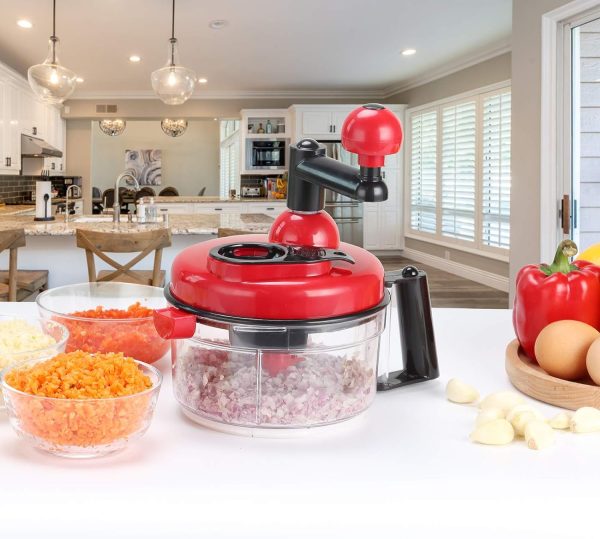 Manual Hand Multifunction Speedy Vegetable Quick Chopper | Quick Chopper Vegetable – Onion Chopper | Kachomer Salad Machine