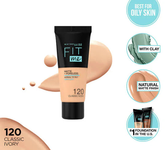 Maybelline Fit Me Matte & Poreless Liquid Foundation