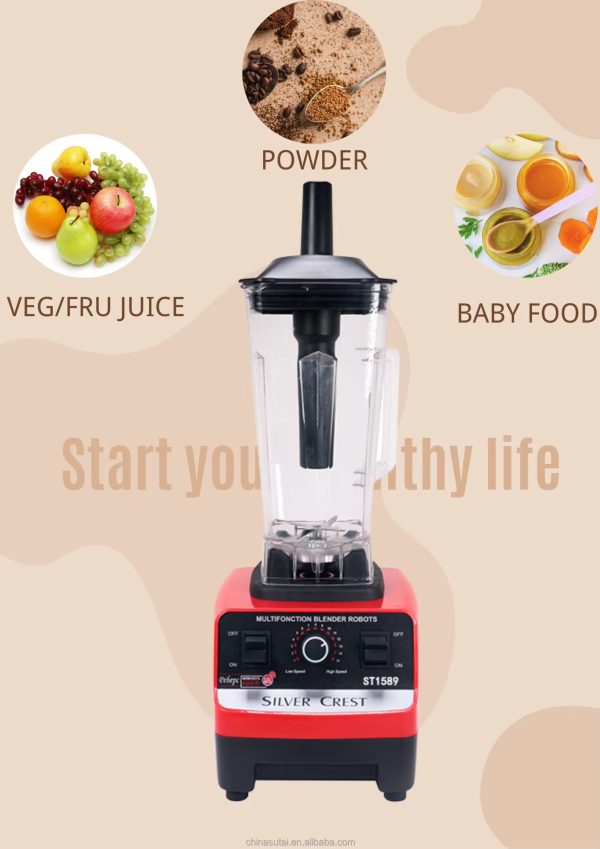 Silver Crest 2-in-1 Heavy Duty Blender