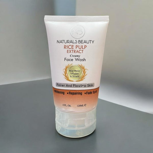 Exfoliating Natural Rice Water Face Wash