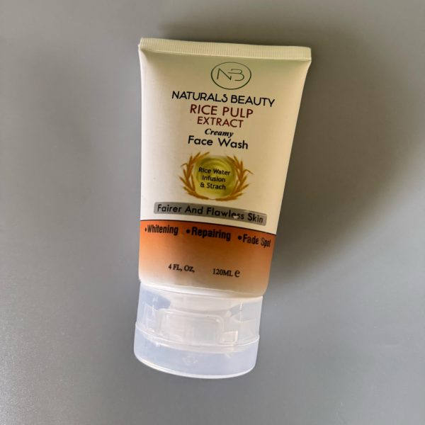 Exfoliating Natural Rice Water Face Wash