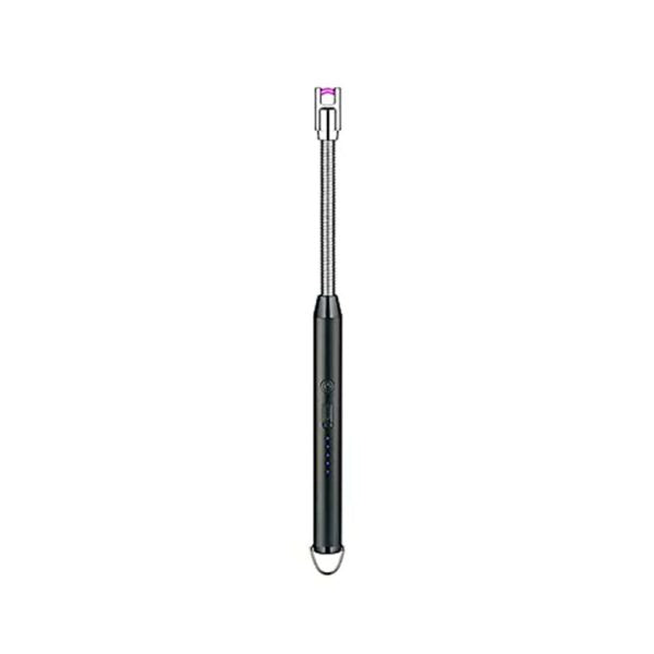 Arc Lighter With Usb Charging,flameless Windproof,led Battery Display,safety Switch,rotate 360 Degrees,for Aromatherapy