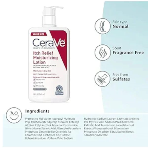 Cerave Itch Relief Moisturizing Lotion