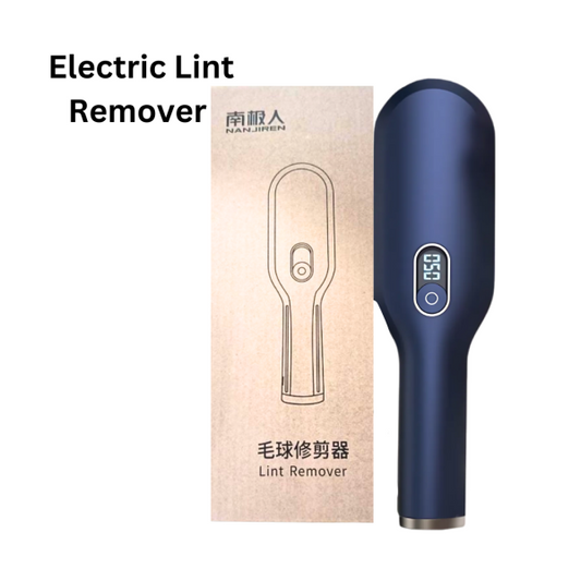 Electric Fabric Lint Shaver Fuzz Remover, Lcd Display
