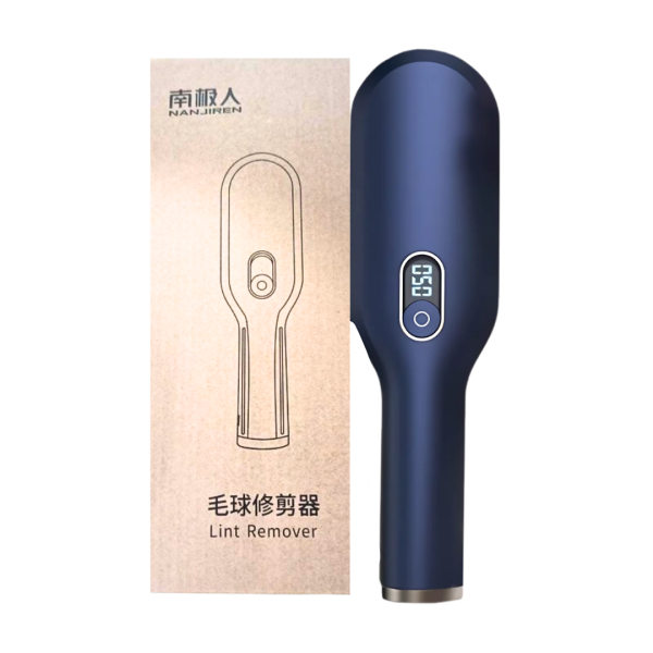 Electric Fabric Lint Shaver Fuzz Remover, Lcd Display