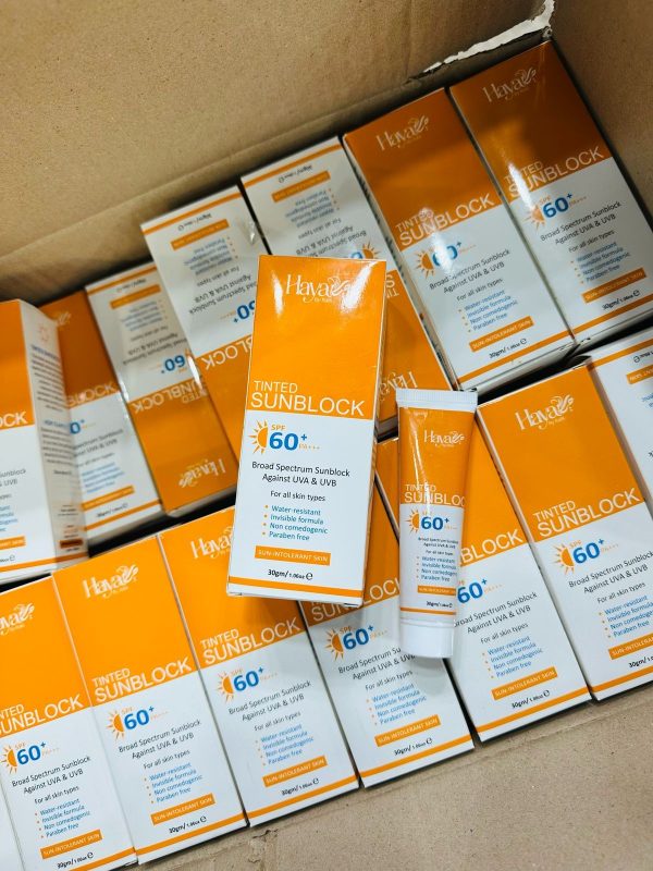 Haya Tinted Sunblock Spf 50 Broad Spectrum Uv Protection With Natural Skin Tint, Lightweight & Non-greasy Formula For All Skin Types