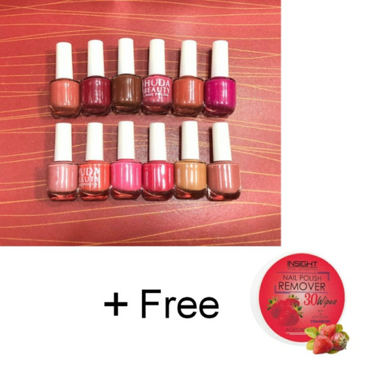 Huda Beauty Nude Nail Polish Set