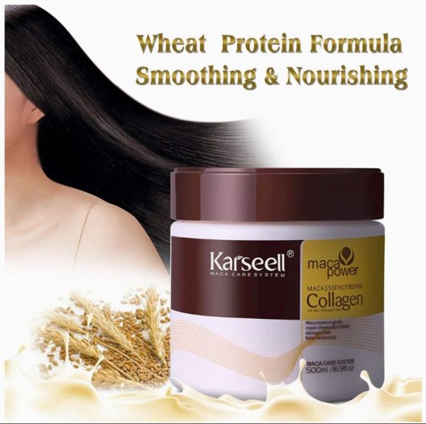 Karseell Collagen Maca Hair Treatment Deep Repair Conditioning Hair Mask