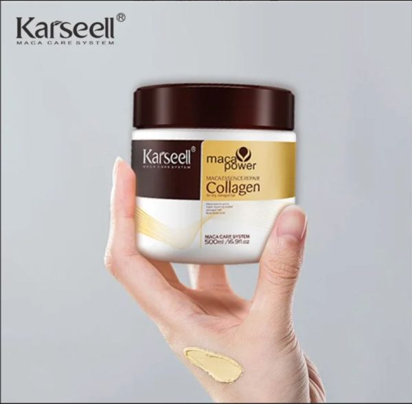 Karseell Collagen Maca Hair Treatment Deep Repair Conditioning Hair Mask
