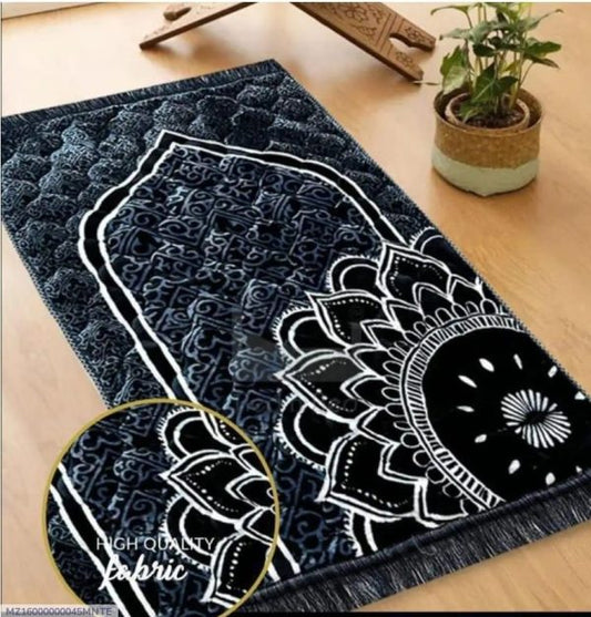 Luxury Velvet Embossed Prayer Mat