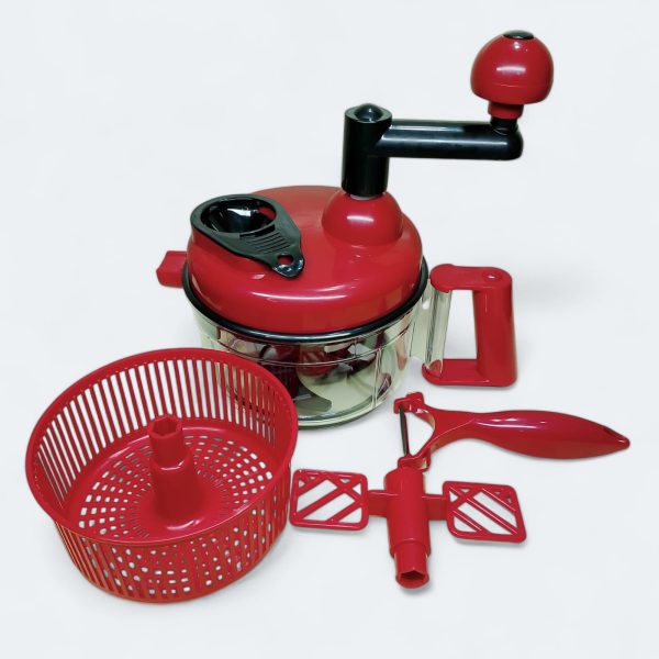 Manual Hand Multifunction Speedy Vegetable Quick Chopper | Quick Chopper Vegetable – Onion Chopper | Kachomer Salad Machine