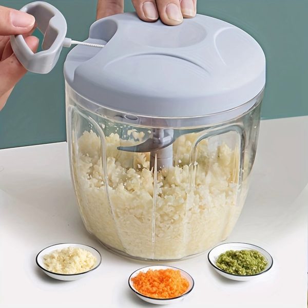 ( Nw000432 ) Hand Pulled Multipurpose Chopper & Cutter | Rope Pulled Chopper Multifunctional Meat Grinder, Vegetable Cutter