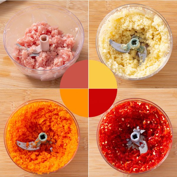 ( Nw000432 ) Hand Pulled Multipurpose Chopper & Cutter | Rope Pulled Chopper Multifunctional Meat Grinder, Vegetable Cutter