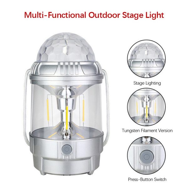 Outdoor Led Table Lamp Home Lighting Night Lights Atmosphere Stage Lights Portable Camping Lights