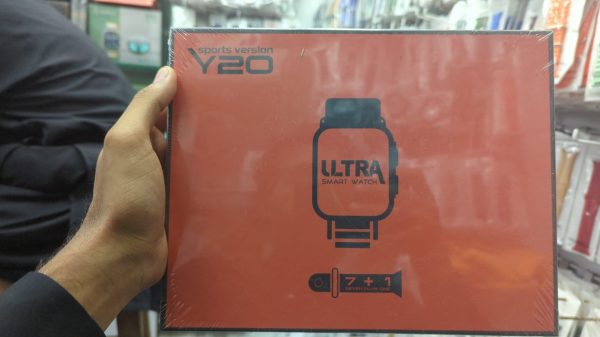 Y20 Ultra Sports Version Smart Watch | Smart Watch For Boys | Smart Watch For Men – Digital Watch | 7 + 1 Strap Smart Watch